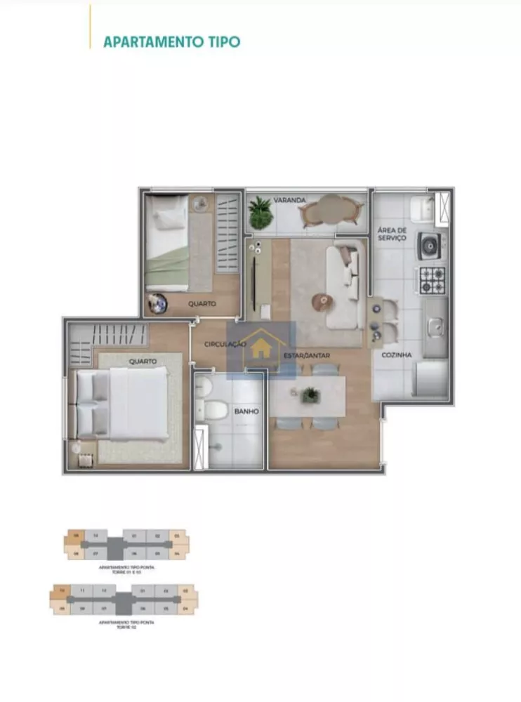 Apartamento, 2 quartos, 41 m² - Foto 16