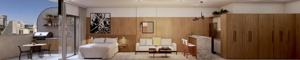Apartamento, 1 quarto, 23 m² - Foto 3