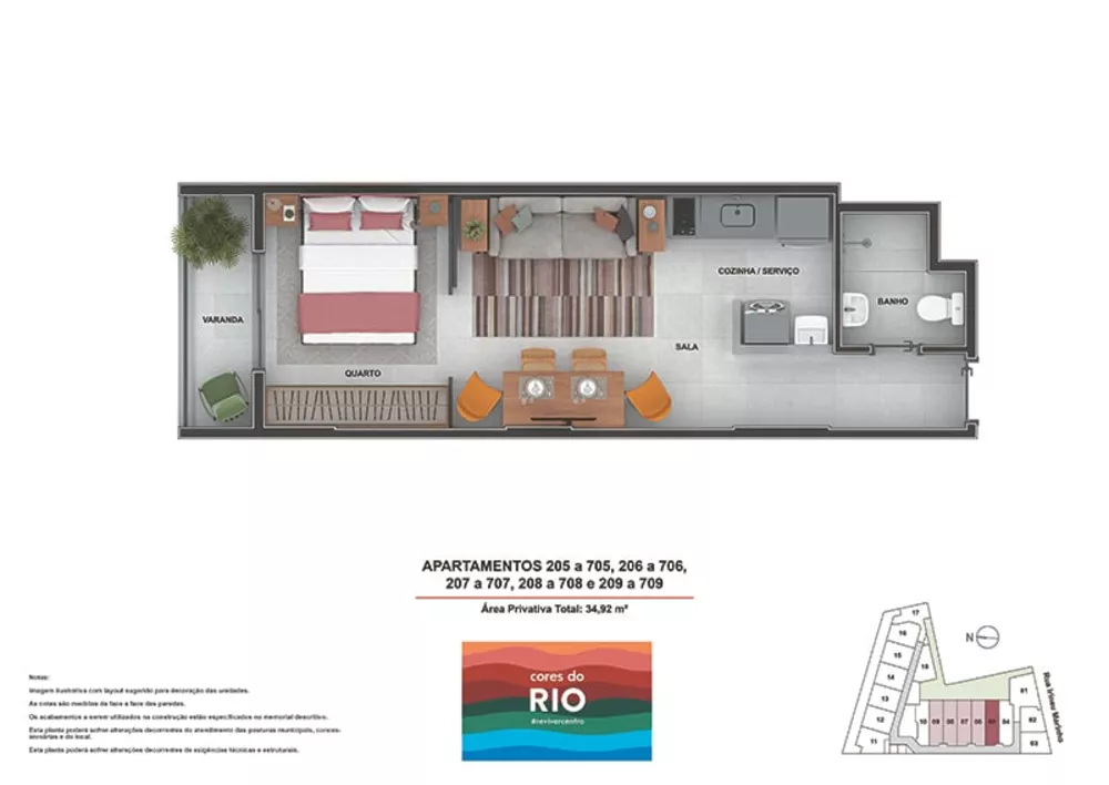 Apartamento, 1 quarto, 47 m² - Foto 14