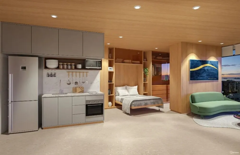Apartamento, 1 quarto, 40 m² - Foto 43