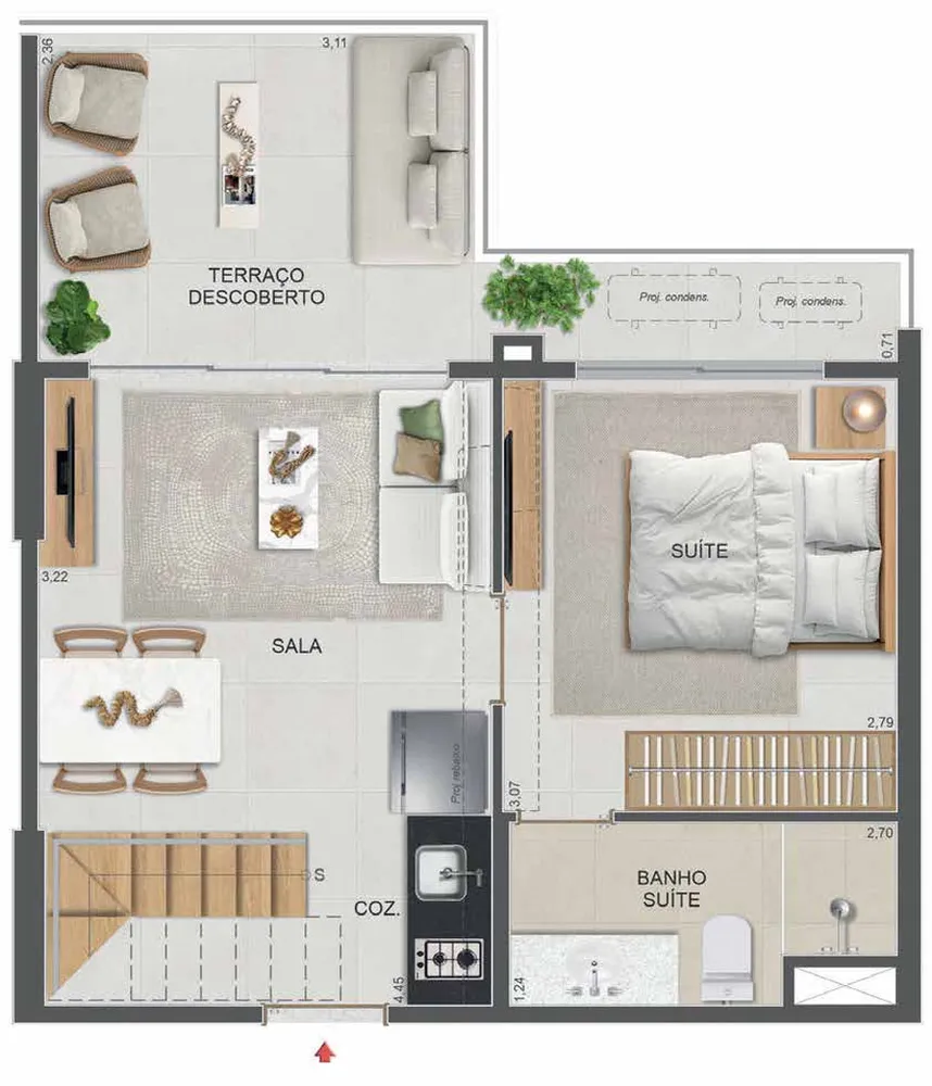 Cobertura, 3 quartos, 110 m² - Foto 48
