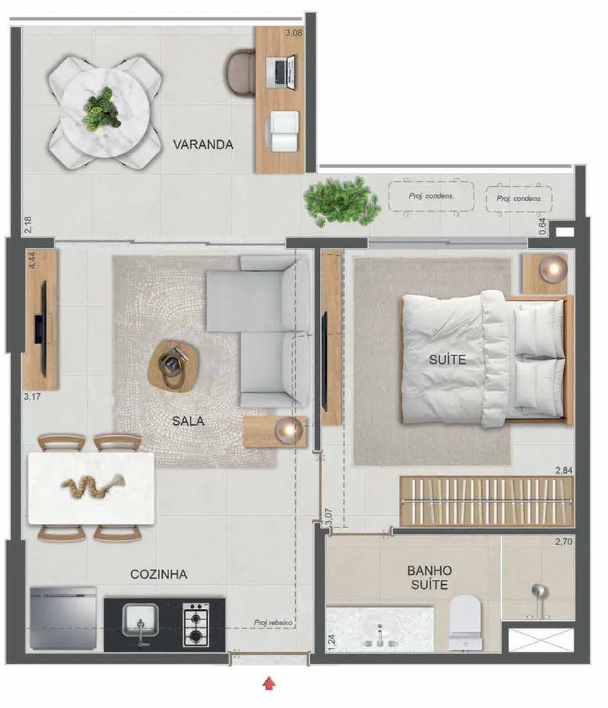 Cobertura, 3 quartos, 110 m² - Foto 37