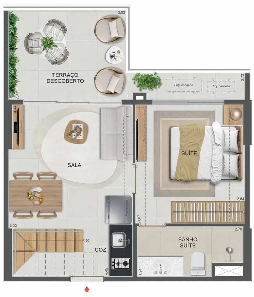 Cobertura, 3 quartos, 110 m² - Foto 42