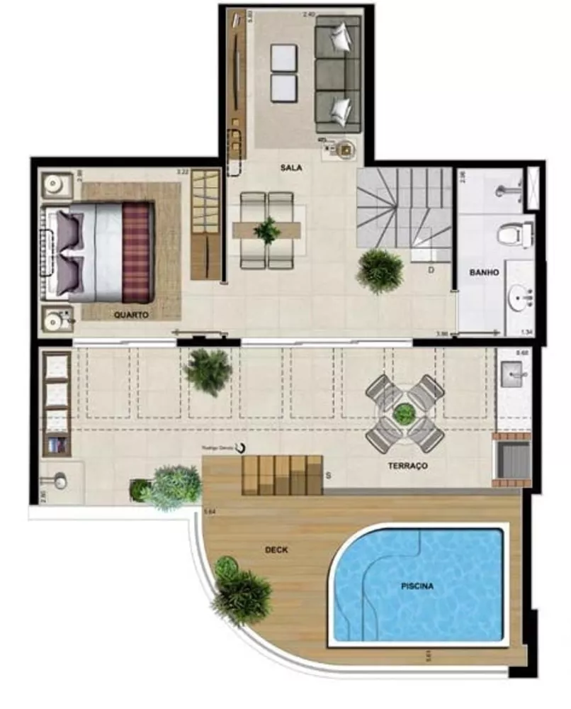 Apartamento, 3 quartos, 118 m² - Foto 61