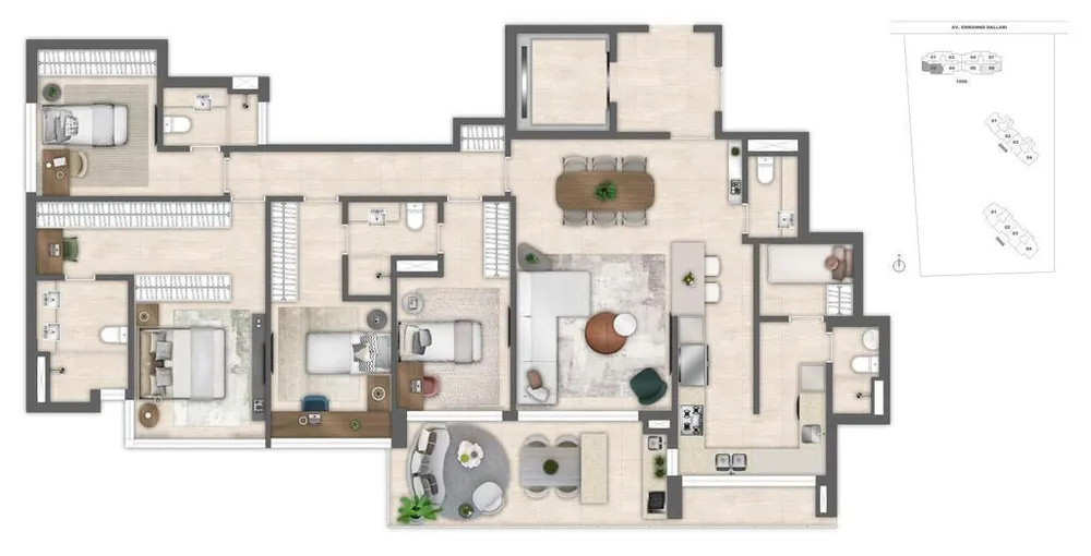 Cobertura, 4 quartos, 220 m² - Foto 68