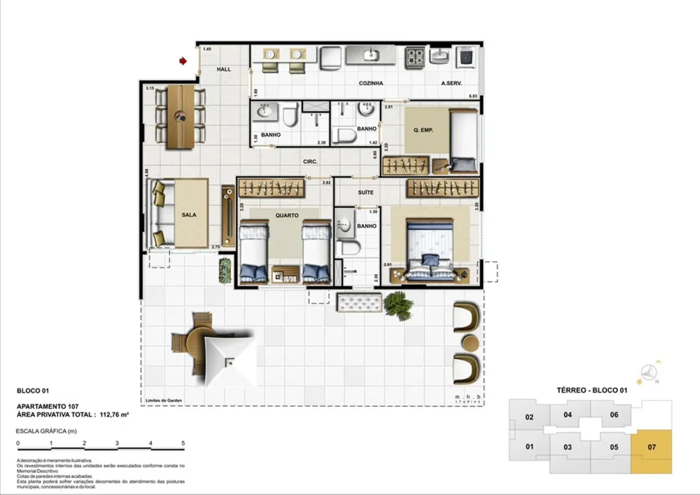 Apartamento, 2 quartos, 90 m² - Foto 59