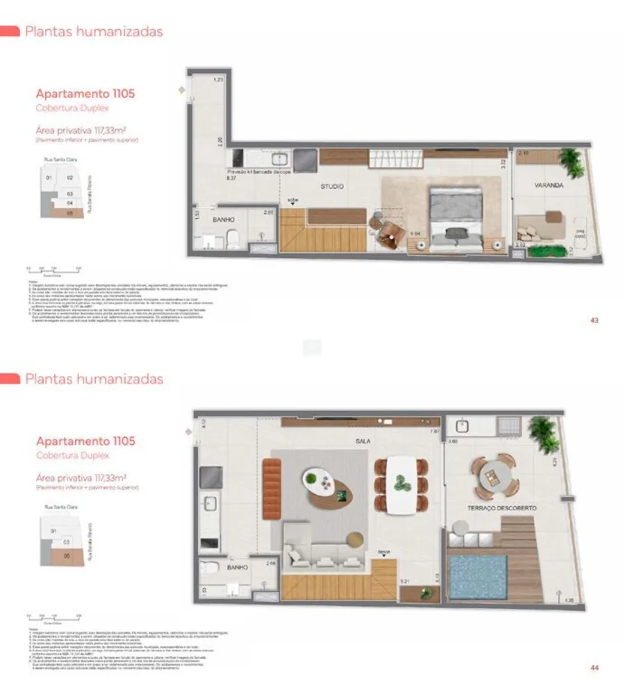 Apartamento, 1 quarto, 56 m² - Foto 33