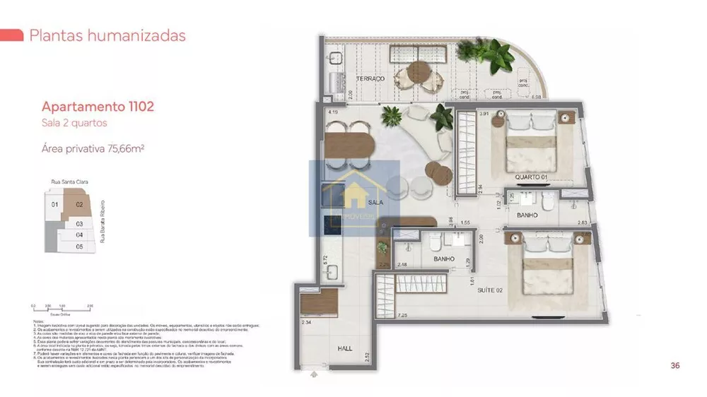 Apartamento, 1 quarto, 56 m² - Foto 13