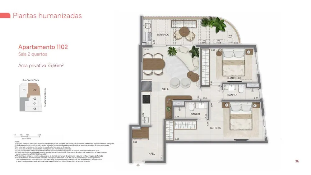 Apartamento, 1 quarto, 56 m² - Foto 30