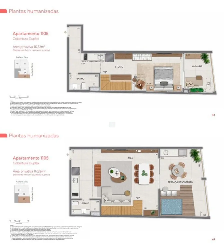 Apartamento, 1 quarto, 56 m² - Foto 48