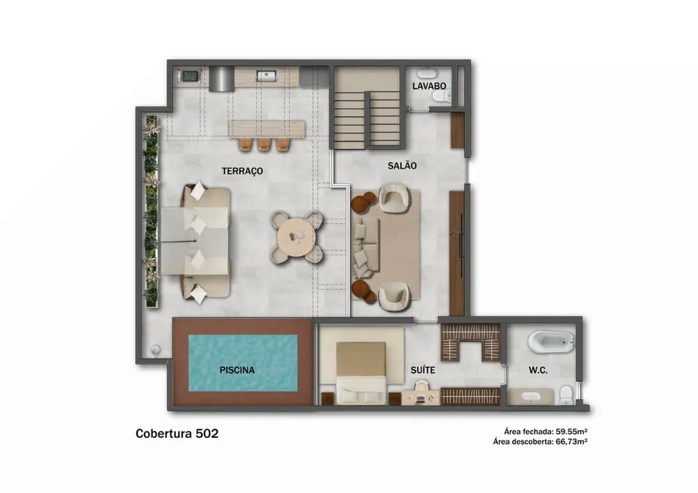 Cobertura, 4 quartos, 271 m² - Foto 10