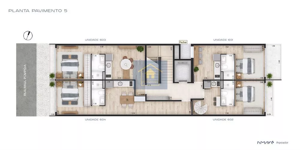 Apartamento, 1 quarto, 36 m² - Foto 18