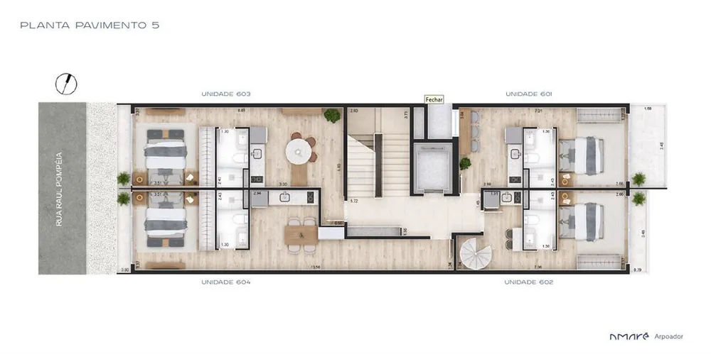 Apartamento, 1 quarto, 36 m² - Foto 38