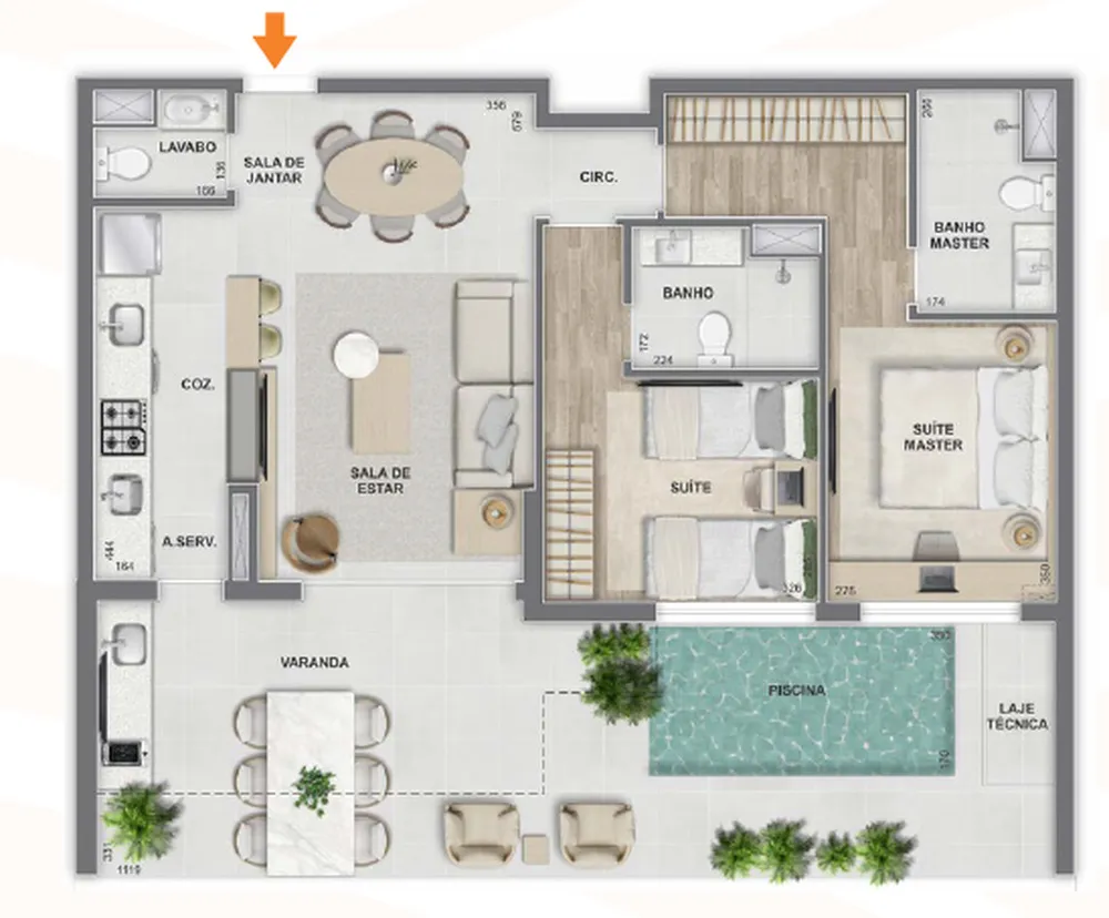 Cobertura, 3 quartos, 162 m² - Foto 57