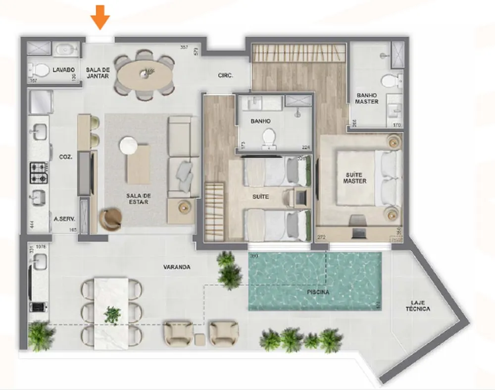 Cobertura, 3 quartos, 162 m² - Foto 59