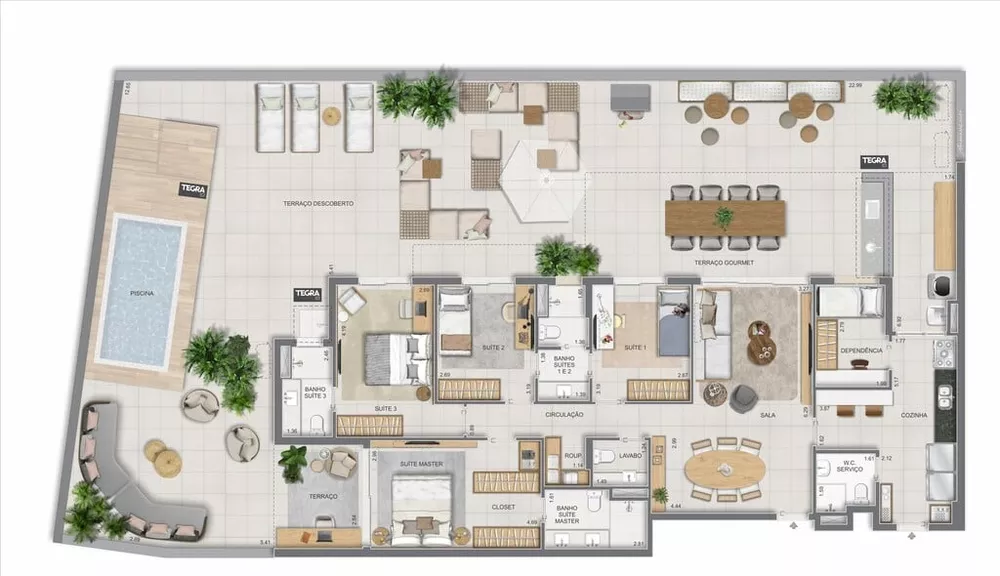 Apartamento, 4 quartos, 275 m² - Foto 104