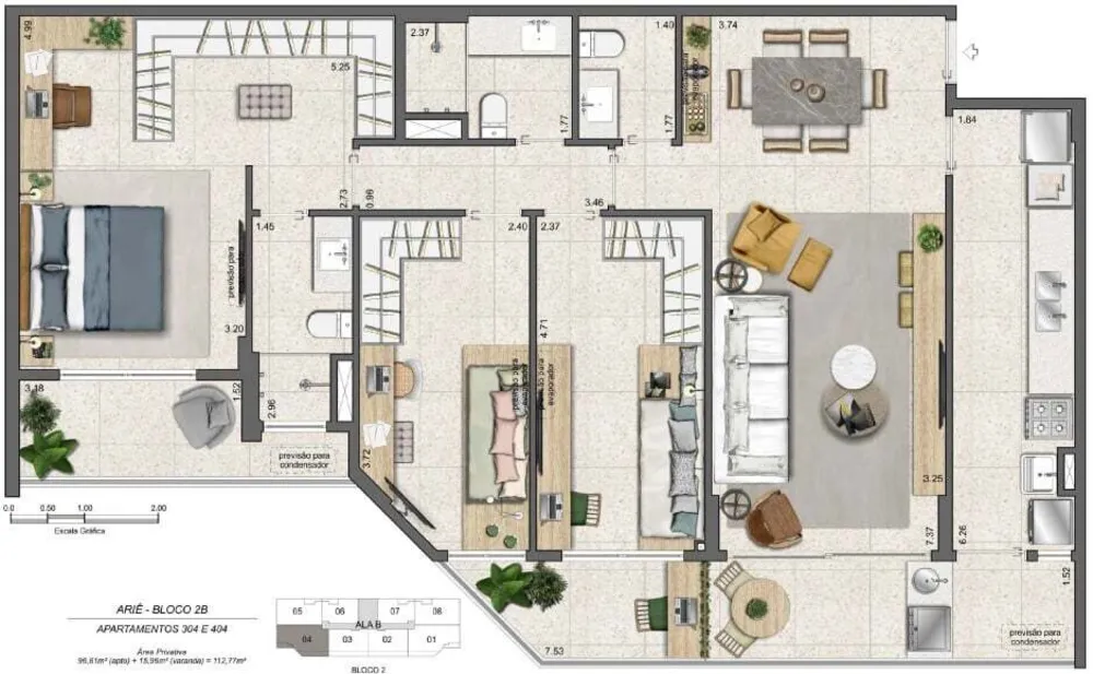 Apartamento, 1 quarto, 28 m² - Foto 76