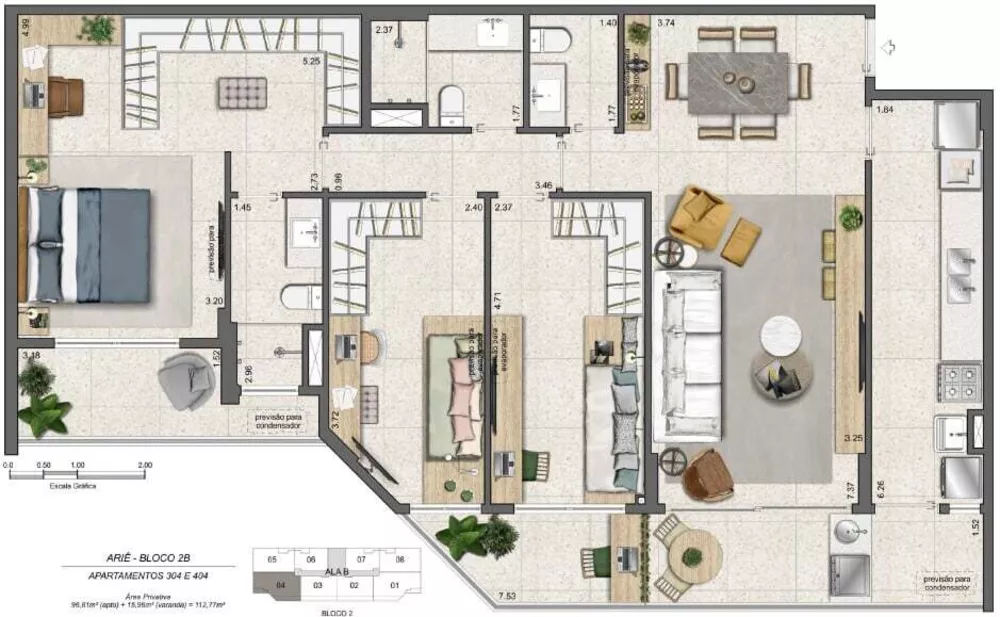 Apartamento, 1 quarto, 28 m² - Foto 38
