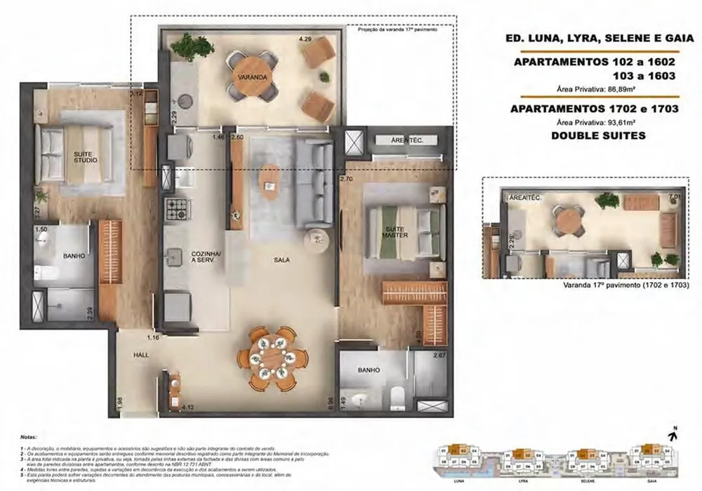 Apartamento, 2 quartos, 93 m² - Foto 33