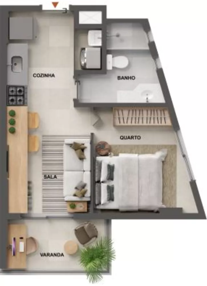 Apartamento, 2 quartos, 59 m² - Foto 41