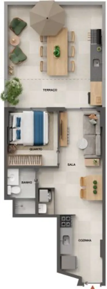 Apartamento, 2 quartos, 59 m² - Foto 79
