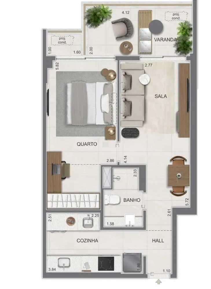 Cobertura, 2 quartos, 92 m² - Foto 18