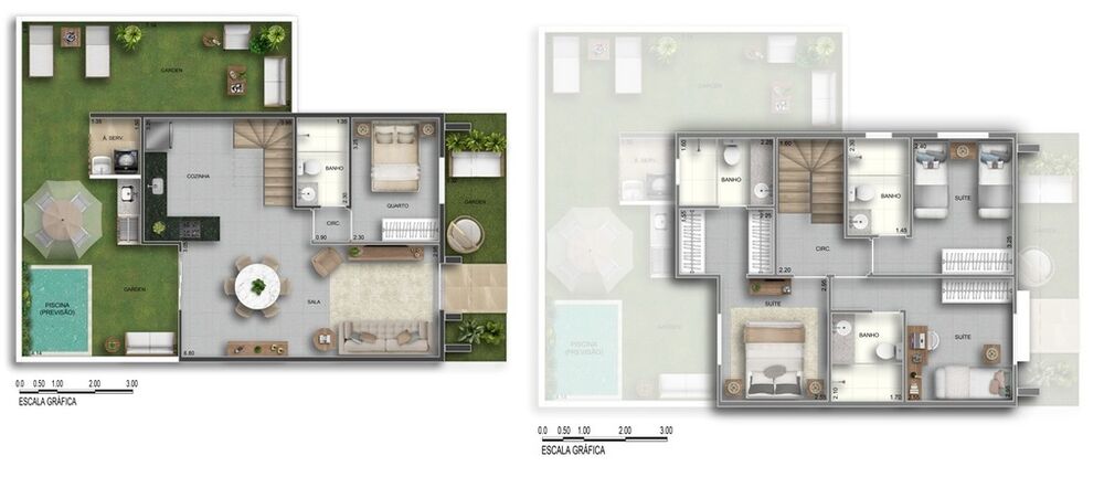 Casa de Condomínio, 3 quartos - Foto 26