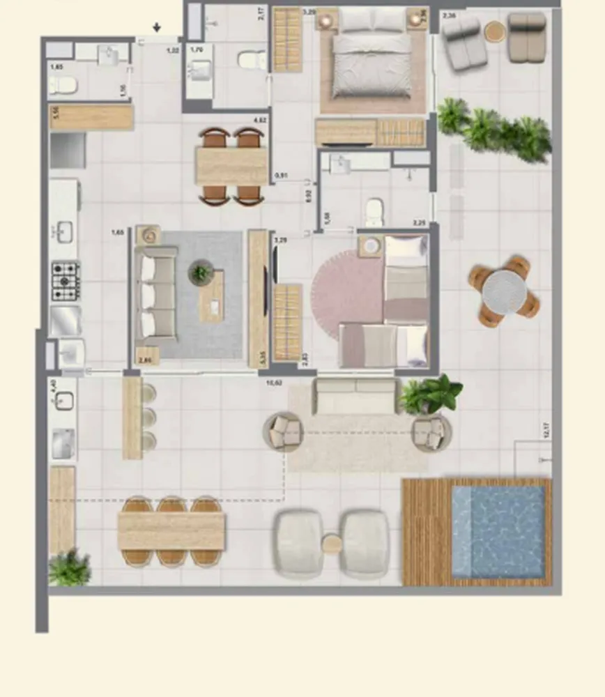 Cobertura, 3 quartos, 160 m² - Foto 69