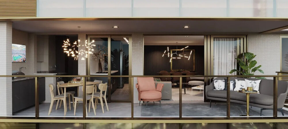 Apartamento à venda com 4 quartos, 165m² - Foto 1