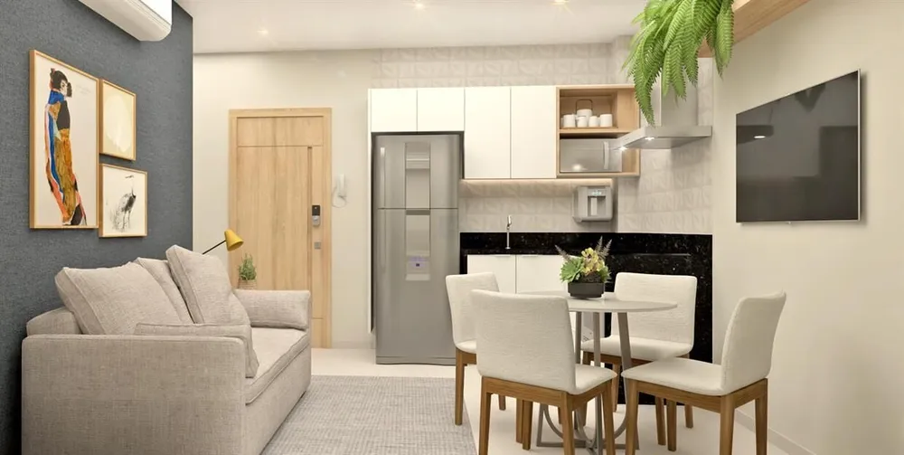 Apartamento, 1 quarto, 58 m² - Foto 3