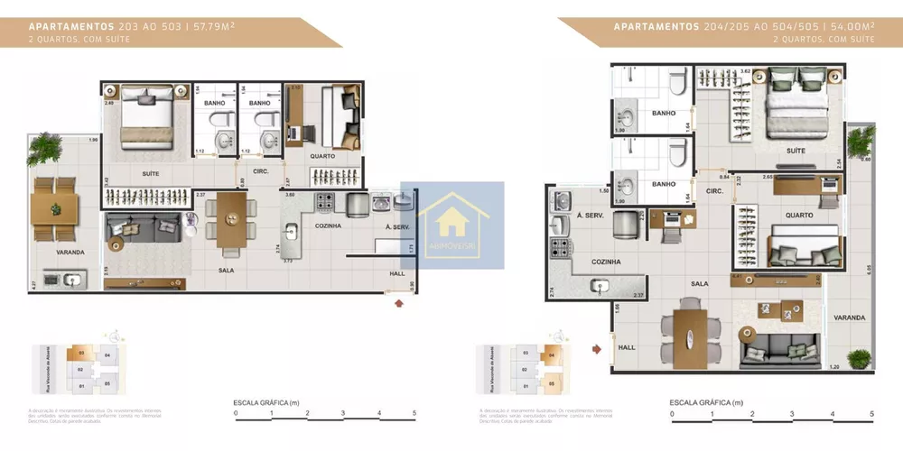 Apartamento, 2 quartos, 54 m² - Foto 28