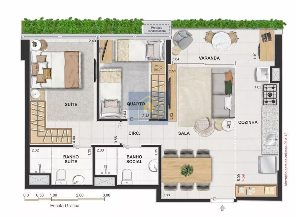 Apartamento, 3 quartos, 73 m² - Foto 23