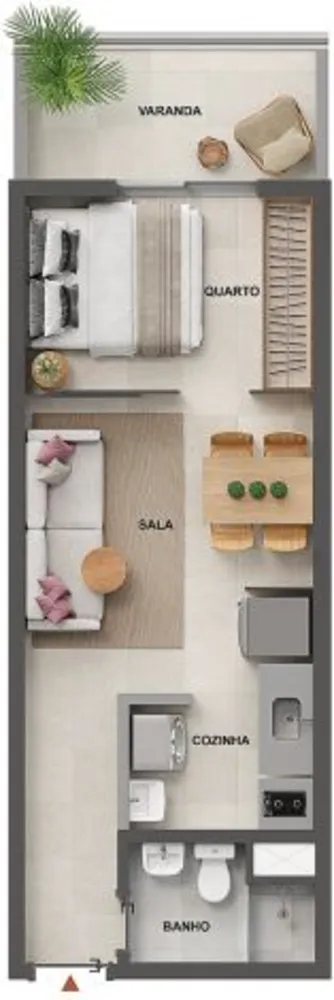 Apartamento, 1 quarto, 34 m² - Foto 68