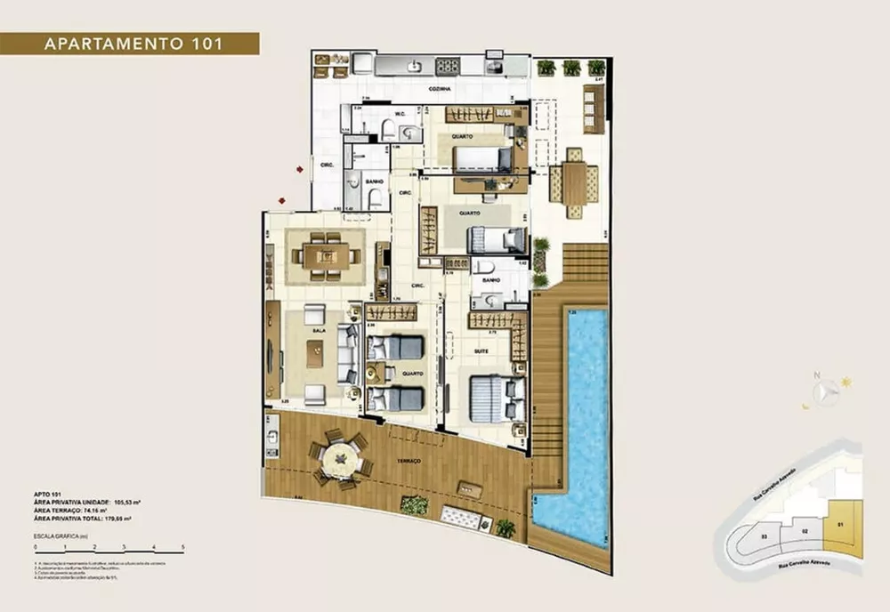 Apartamento, 2 quartos, 108 m² - Foto 9