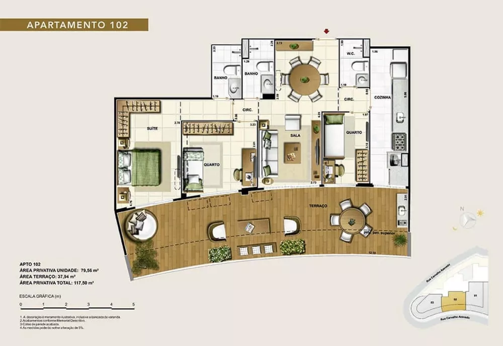 Apartamento, 2 quartos, 108 m² - Foto 16