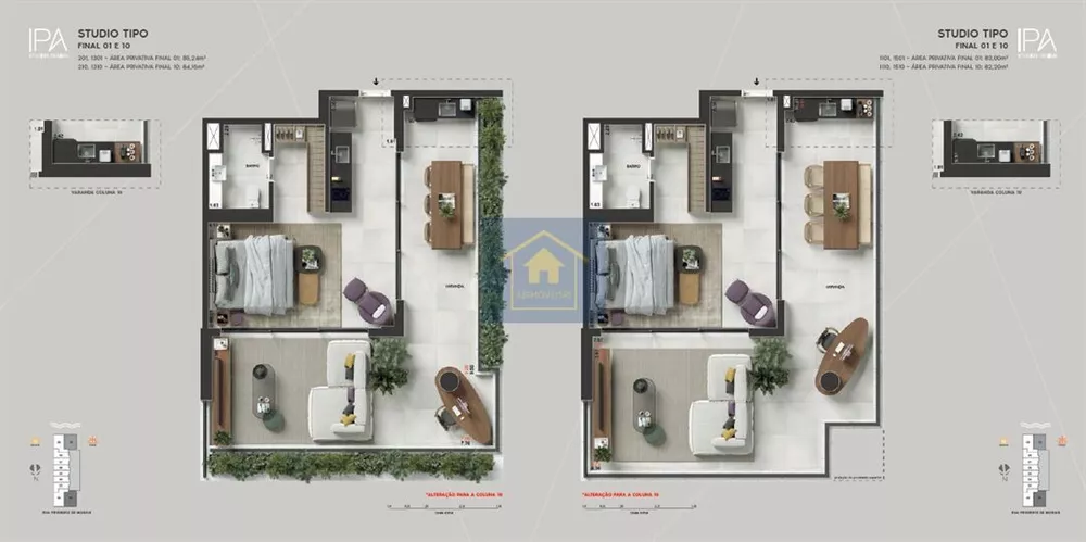 Apartamento, 1 quarto, 39 m² - Foto 21