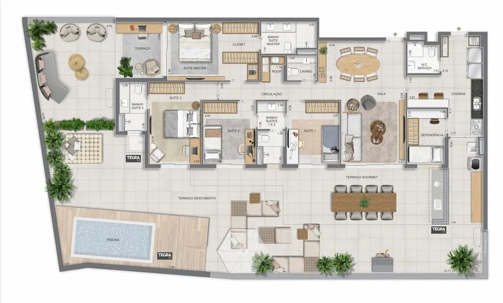 Apartamento, 4 quartos, 304 m² - Foto 15