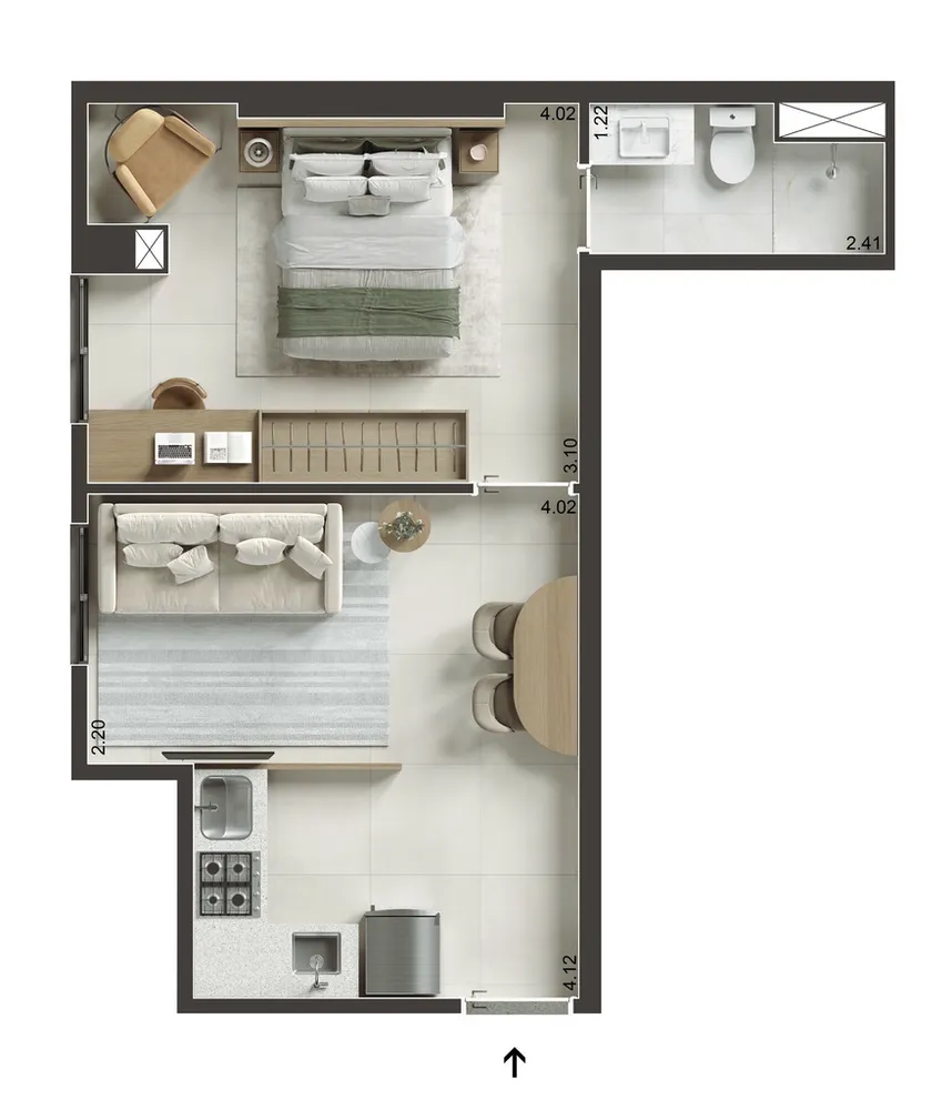 Apartamento, 2 quartos, 62 m² - Foto 31