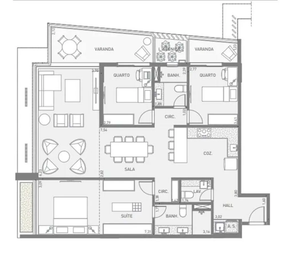 Cobertura, 3 quartos, 265 m² - Foto 20