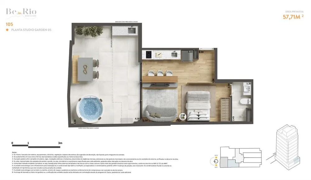 Apartamento, 1 quarto, 37 m² - Foto 17