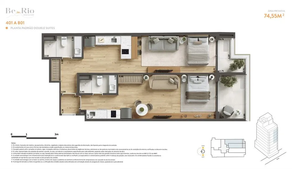 Apartamento, 1 quarto, 37 m² - Foto 21