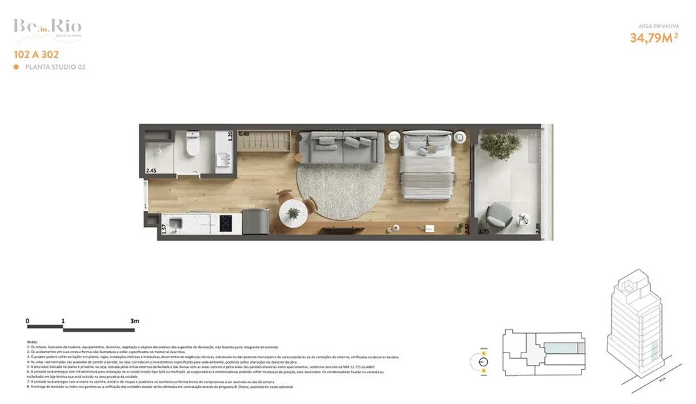 Apartamento, 1 quarto, 37 m² - Foto 24