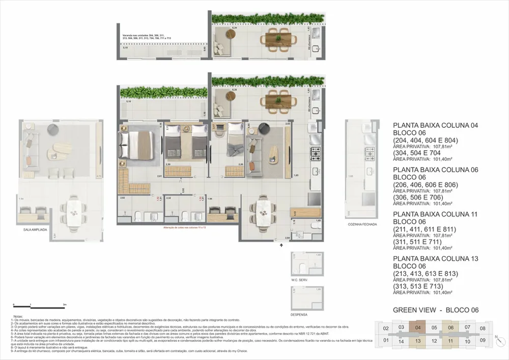 Apartamento, 3 quartos, 103 m² - Foto 78