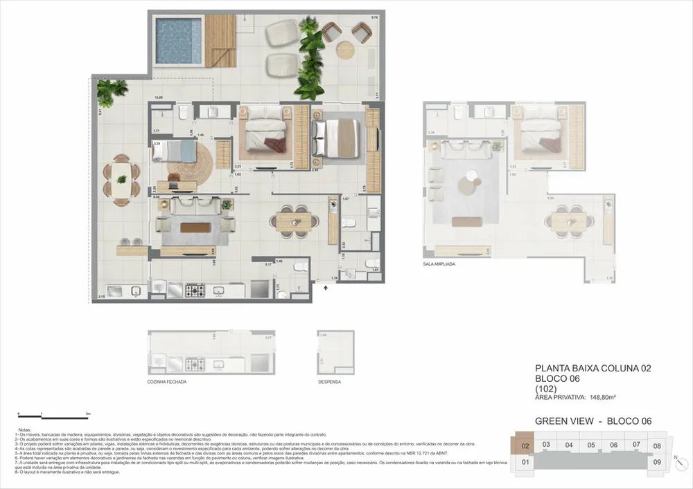 Apartamento, 3 quartos, 103 m² - Foto 86