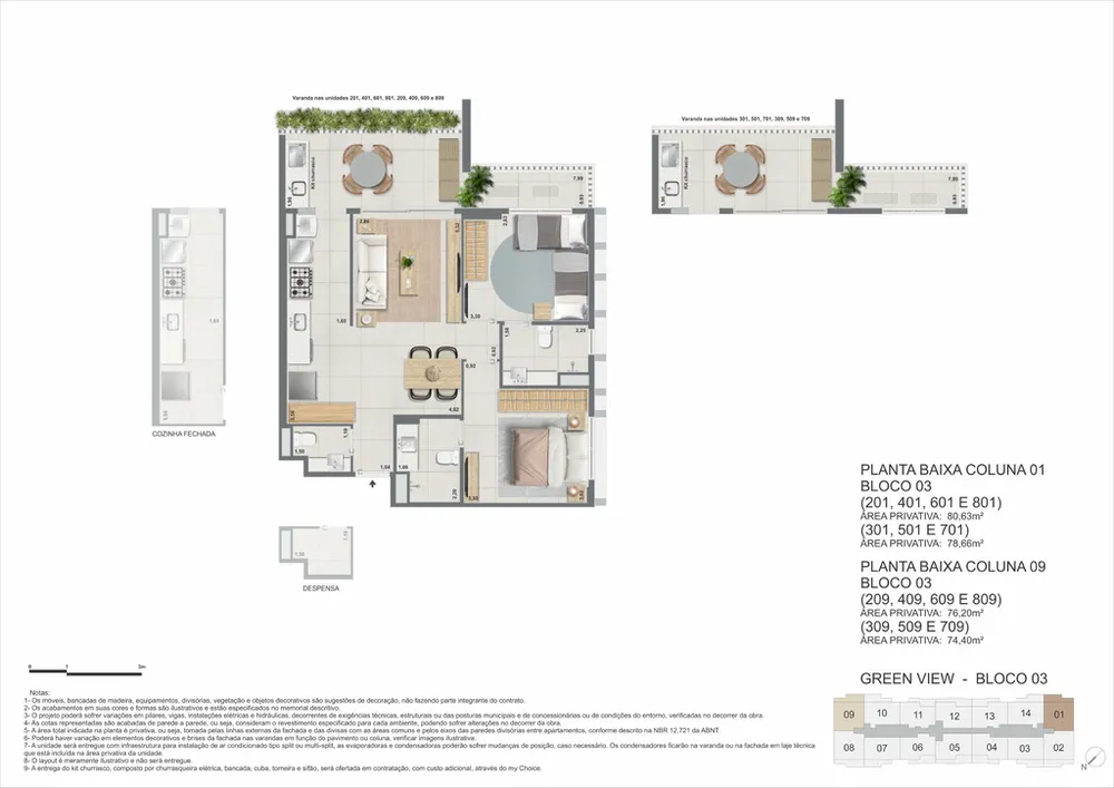Apartamento, 3 quartos, 103 m² - Foto 70