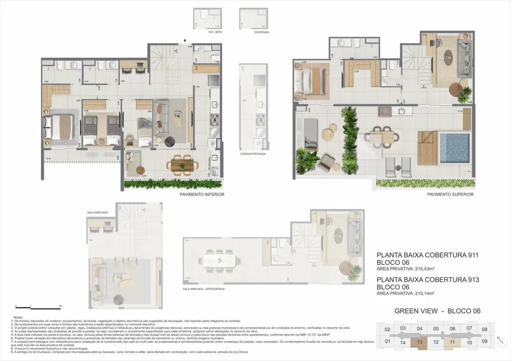 Apartamento, 3 quartos, 103 m² - Foto 98