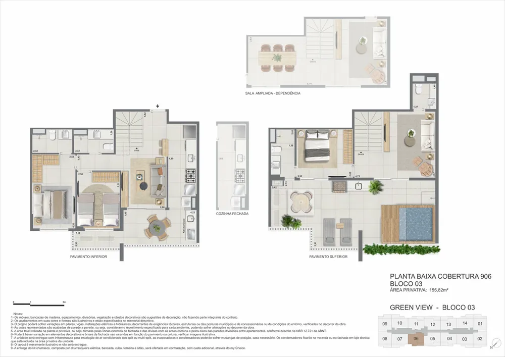 Apartamento, 3 quartos, 103 m² - Foto 88