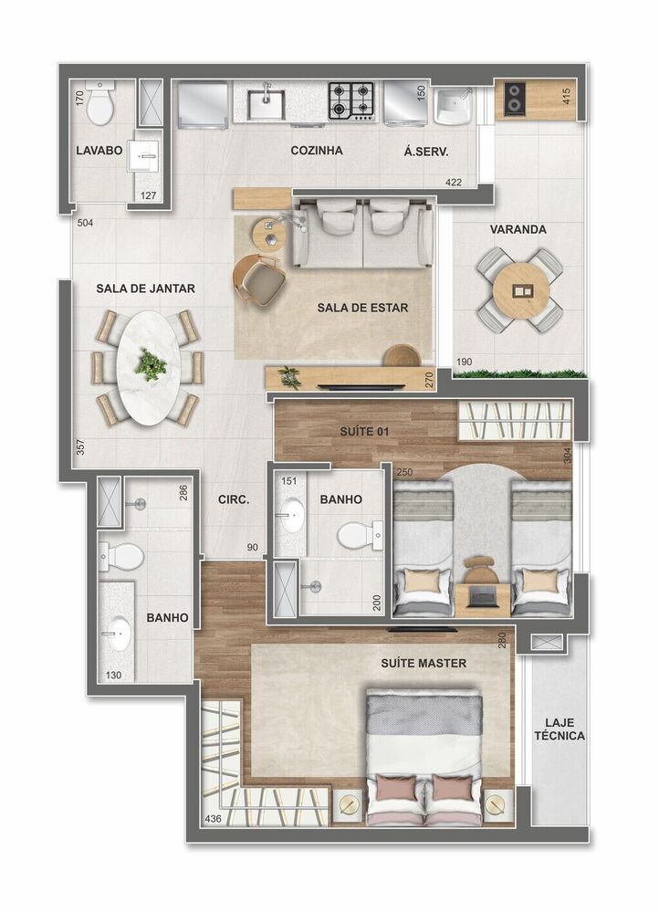 Apartamento à venda com 2 quartos, 66m² - Foto 25