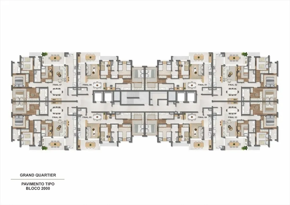 Apartamento, 2 quartos, 66 m² - Foto 66