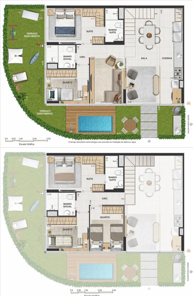 Apartamento, 2 quartos, 60 m² - Foto 116